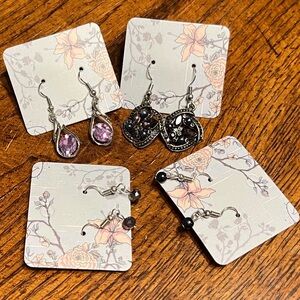 Paparazzi 4-pack Earring Bundle